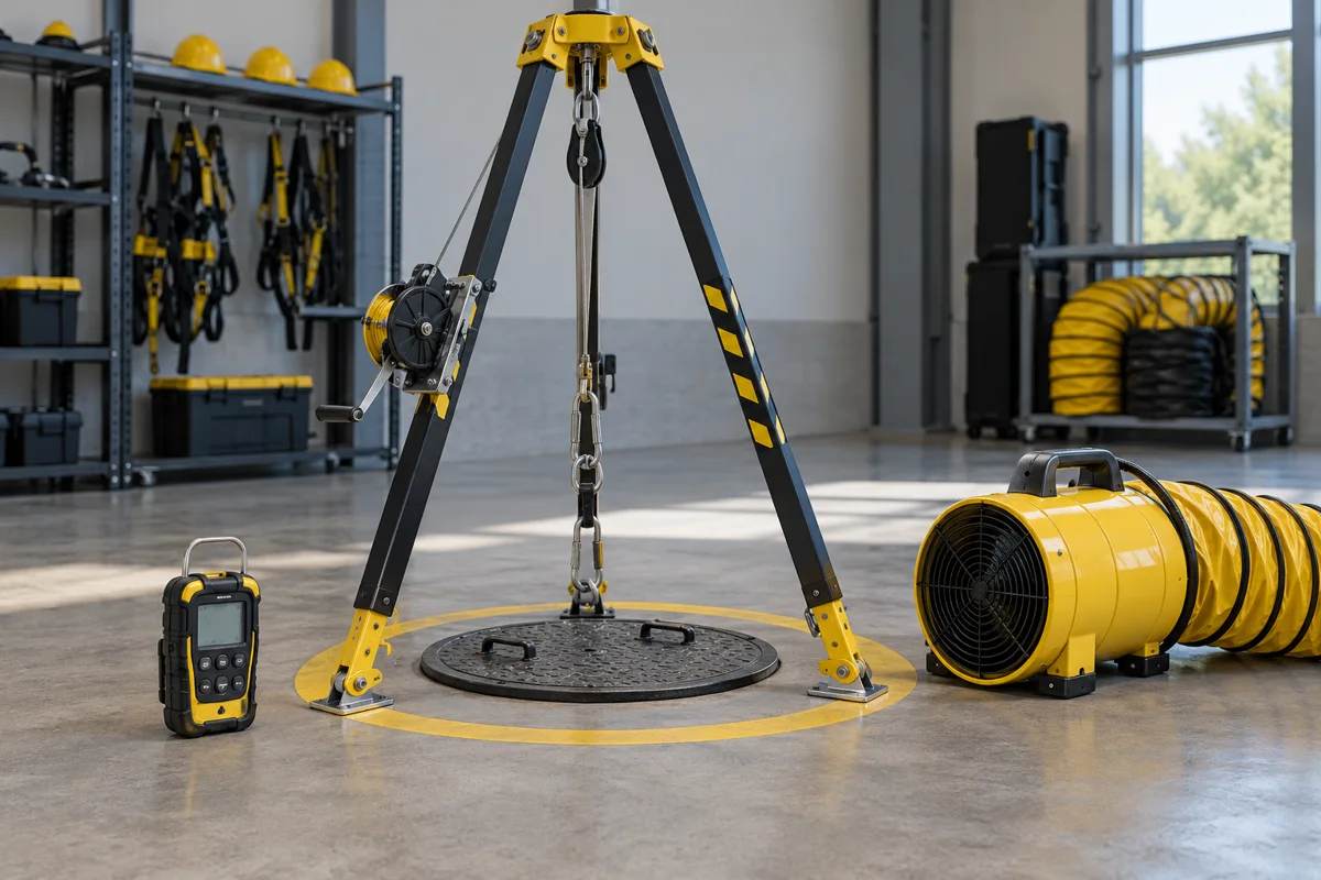 Confined space training illustrative image